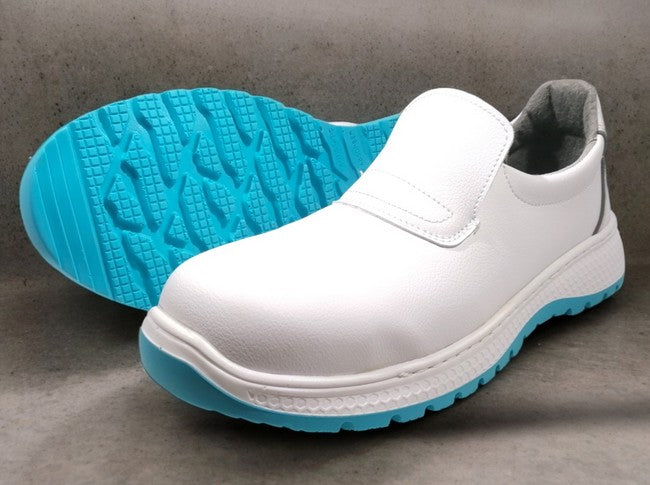 berg Premium Lightweight Slip-On Safety Shoe, S2 SR, White, image 0