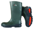 berg Lightweight PU Safety Wellington, Green, image 0