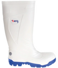 berg PVC composite safety wellington, White image 0