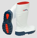 berg Lightweight PU Safety Wellington, White, image 0