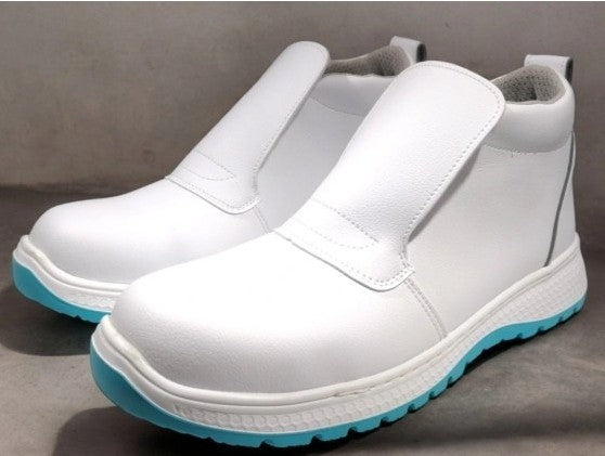 berg Premium Lightweight Slip-On Ankle Boot, S2 SR, White, FT06036W image 0