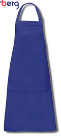 berg Double Patch Flexible PVC Apron, c/w Ties + Snaplocks, 4 Colours image 2