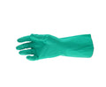 berg Nitrile Flock Lined Gauntlets, 33cm (13") - 1 Pair, Green only image 0