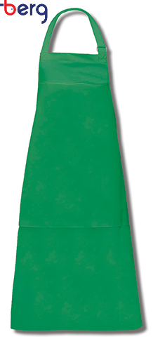 berg Double Patch Flexible PVC Apron, c/w Ties + Snaplocks, 4 Colours image 3